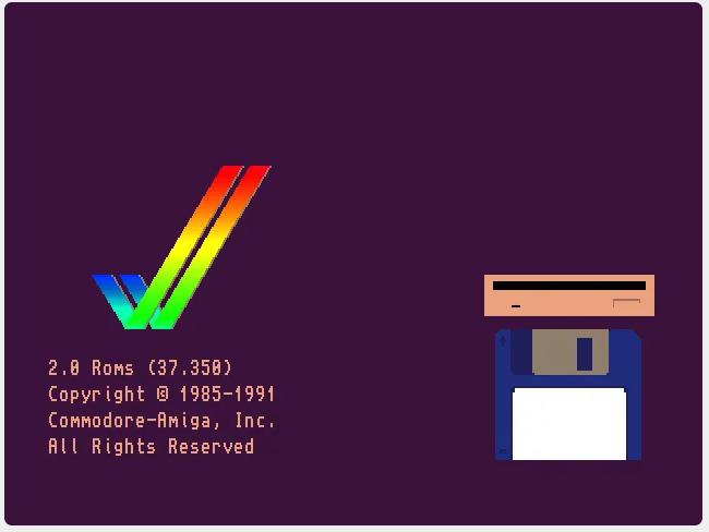 A3000 running Workbench